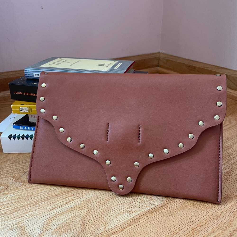 Vegan Leather Clutch